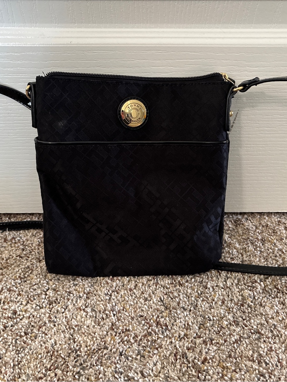 Tommy Hilfiger Black Crossbody Purse